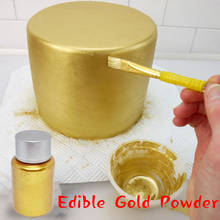 20g  Edible Gold Powder Fondant  Cake Pigment Macaron Chocolate Decoration Glitter Powder Silver Pearl Powder Baking Color Dust 2024 - buy cheap