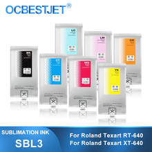1000 мл SBL3 сублимационная сумка для чернил Roland Texart RT-640 XT-640 принтер Texart SBL3 сублимационная краска (4 варианта цвета) 2024 - купить недорого
