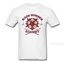 Printed T-Shirt Funny Crew Neck Kaer Morhen Academy 100% Cotton Men Tees Design Short Sleeve Tee Shirts Wholesale 2024 - buy cheap