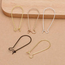 20pcs/lot 32mm Brass Earring Hooks DIY Earring Making Jewelry Accessories Jewelry Finding Components Accessories Ear Hook 0196 2024 - buy cheap