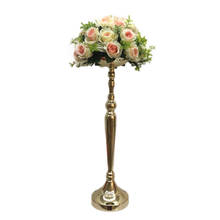 10 PCS/ Lot  58 CM Tall Candle Holders  Wedding Table Centerpiece Event Road Lead Flower Rack DIY Flower Stand Home Decoration 2024 - buy cheap