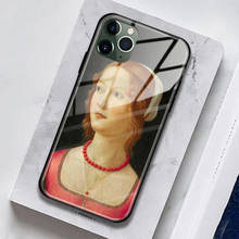 Чехол из закаленного стекла для портрета молодых женщин, силиконовый чехол для iPhone SE 6s 7 8 Plus X XR XS 11 Pro Max 2024 - купить недорого