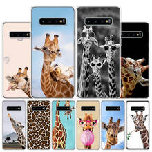 Милый чехол с аниме жирафом, чехол для телефона Samsung Galaxy A51, A71, A70, A50, A40, A30, A20E, A10S, A41, A21, A01, A6, A7, A8, A9 Plus, чехол 2024 - купить недорого