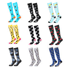 Drop Shopping New Compression Socks Men Women Anti Fatigue Varicose Veins Edema Knee High 20-30 MmHg Sports Compression Stocking 2024 - buy cheap