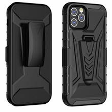 fullbody ShockProof Heavy Duty Armour Tough Stand Case With Belt Clip For  iPhone 12 Pro max,iPhone 12/12 Pro,iPhone 12 mini 2024 - buy cheap
