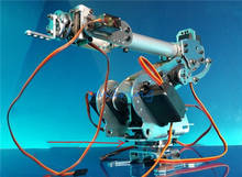 6 градусов свободы робот рука модель игрушки манипулятор Роботизированный обучающий манипулятор DIY Набор для RC To 2024 - купить недорого