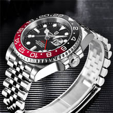 Pagani design-relógio de pulso masculino, modelo de luxo, em aço inoxidável, à prova d'água, mecânico, esportivo, safira, 40mm 2024 - compre barato