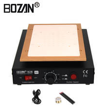 110v or 220v Mobile Built-in Pump Vacuum Metal Body Glass Vacuum LCD Screen Separator Max 7 inches With 100M Cutting Wire BOZAN 2024 - buy cheap
