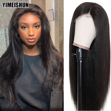 28 30 Inch Middle/Free Part HD Lace Straight Wigs 13x4 Lace Frontal Human Hair Wigs Transparent Lace Closure Front Remy Wig 2024 - buy cheap