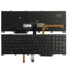 New Laptop US keyboard for DELL Alienware M17 17 R4 R5 with Backlit 0ND5TJ PK1326T1B01 2024 - buy cheap