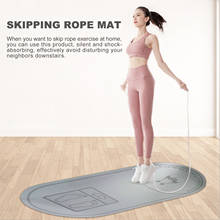TPE Yoga Mat Jump Rope Skipping Floor Mat Workouts Shock Absorption Cushion Mute Silent Dancing Soft Skin-friendly Yoga Pad 2024 - buy cheap