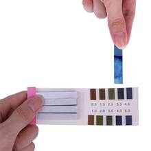 80 Strips pH Alkaline Short-range 0.5-5.0 Indicator Litmus Paper pH Test Strips 2024 - buy cheap