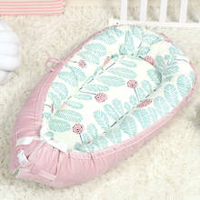 Neonatal Uterus Kids Bed Portable Baby Nest Bed with Pillow Cushion Newborn Travel Bed for Outdoor Bed Infant Crib Nest 2024 - buy cheap