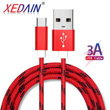 Good 3A USB Type C Cable For Samsung Xiaomi Redmi Note 7 Mi 9t Fast Charging Cord USB-C Charger Mobile Phone USB C Micro Cable 2024 - buy cheap