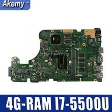 Akemy X555LD Laptop motherboard For Asus X555LD X555LDB X555LA X555LB X555L X555 Test original Mainboard 4G-RAM I7-5500U 2G GPU 2024 - buy cheap