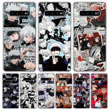 Jujutsu Kaisen Anime Gojo Satoru Phone Case For Samsung Galaxy A50 A51 A70 A71 A40 A30 A20E A10 A31 A21S A41 A01 A6 A7 A8 A9 Plu 2024 - buy cheap