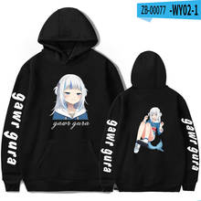 Sudadera con capucha para hombre y mujer, con estampado de Anime Gawr Gura, ropa de moda informal, Otoño, novedad de 2021 2024 - compra barato