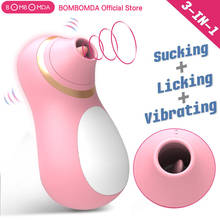 Vagina Sucking Vibrator Clit Sucker Clitoris Stimulator Sex Licking Blowjob Tongue Vibrating Sex Toys for Women Sexual Wellness 2024 - buy cheap