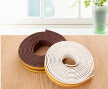 9*2mm 10Meters I-type Window Door Foam Adhesive Draught Excluder Strip Sealing Tape Adhesive Tape Rubber Weather Strip 4 Colors 2024 - buy cheap