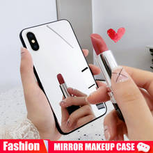 Luxury Mirror Phone Case For iPhone 11 Pro Max Shockproof Silicone Case For iPhone XS Max XR X 8 7 6 6s PIus Plating Soft Cover 2024 - buy cheap