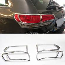 ABS Chrome Tail Light Bezels (4 Pieces Kit) FOR Jeep Grand Cherokee 2014 2015 2024 - buy cheap