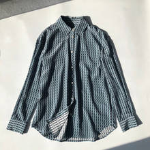 High-end Women 100% Silk Long Sleeve Lapel Blouse Shirt - 2021 Spring Summer Newest Casual Shirt Top 2024 - buy cheap
