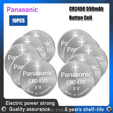 Pilas de botón Panasonic CR2450, para Volvo, BMW, control remoto, 2450, 3V, 10 Uds. 2024 - compra barato