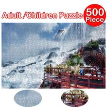 Puzzle Adults Children Puzzles 500 Piece Large Puzzle Game Interesting Educational Home Assemble Toys Personalized Gift Jun15 2024 - buy cheap