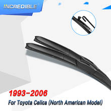 Невероятные гибридные щетки стеклоочистителя для Toyota Celica Fit Hook Arms 2024 - купить недорого