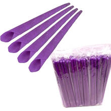 50pcs Ear Cleaner Ear Candle Lavender Purple Ear Candle FragranceTrumpet Shape Ear Wax Removar Coning Beewax Ear Treatment 2024 - buy cheap