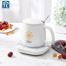 Teapot Insulation Base Smart Touch Thermostat Milk Coffee Heater Tea Stove Office Home Cup Heating Warmer Water Heating Pad 2024 - buy cheap