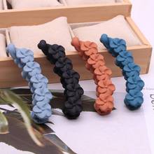 2Pcs/ Lot Flowers Hairpin Durable Simple Frosted Hair Clip Korean Fashion Square Head Jewelry 2024 - buy cheap