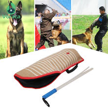 Профессиональная защита от укусов собак, защитный рукав, набор, 57 см, кнут, жгучая палка, укуса, цель, лошадь, собаки, тренировочный рукав 2024 - купить недорого