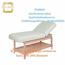 Mobília personalizada para sala de estar com mesa de massagem, cama de madeira de alta qualidade para salão de beleza e tratamento facial 2024 - compre barato
