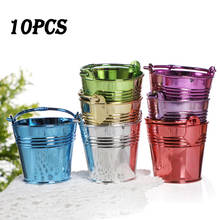 10Pcs/Set Portable Plastic Storage Bucket Home Candy Craft Barrel Desktop Flower Pot Household Water Container 2024 - buy cheap