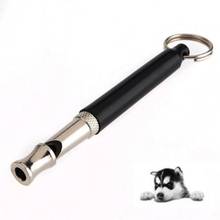 Pet Dog Training Whistle Ultrasonic Supersonic Sound Pitch Quiet Trainning Whistles Cat Dog Training Obedience Black WhistleTool 2024 - buy cheap