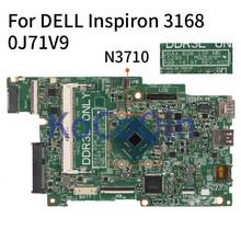 For DELL Inspiron 3168 Core N3710 Notebook Mainboard CN-0J71V9 0J71V9 15299-1 Laptop Motherboard 2024 - buy cheap