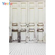 Yeele Grunge White Wooden Door Floor Baby Child Portrait Photographic Backdrops Custom Photography Backgrounds For Photo Studio 2024 - buy cheap