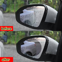 2pcs Car Rain Film Car Side Rearview Mirror Film with Tool Window Clear Rainproof Rear View Mirror Protective Soft Film Anti Fog 2024 - buy cheap