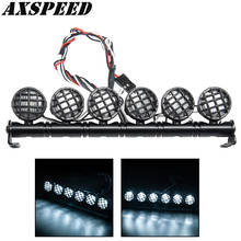 RC Car Bright LED Roof Lamp Light Bar 138mm 6LEDs for 1/10 RC Crawler Car Traxxas TRX4 SCX10 D90 90046 Upgrade Parts 2024 - buy cheap