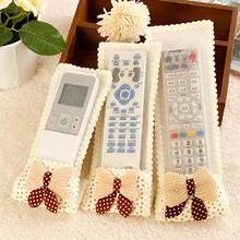 Fabric Butterfly Protective Cover Case Dustproof for Air conditioning TV Remote Control 2024 - buy cheap