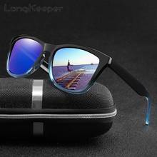 LongKeeper Men's Polarized Square Sunglasses Brand Designer UV400 Protection Shades Oculos De Sol Women Glasses Driver 2020 New 2024 - buy cheap