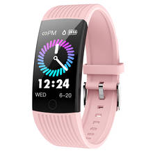 Female Smart Fitness Bracelet Color Screen Smart Band Blood Pressure Heart Rate Monitor Electronic Health Wristband for men kids 2024 - buy cheap
