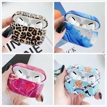 Earphone Case For Apple Airpods Pro Case Marble Flower Hard Cover For Apple Air Pods Pro 3 Headphone Earpods Charging Box Clear 2024 - buy cheap
