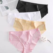 underwear women ropa interior femenina Ice silk seamless sexy panties women lace breathable briefs female majtki damskie bragas 2024 - buy cheap