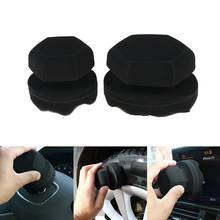 Hot sale 1Pc 8/11cm Make Detailing Easier Wave Type Tire Dressing Tools Hex Grip Applicator Handheld Tire Waxing Sponge 2024 - buy cheap