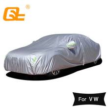 190T Universal Car Covers Outdoor sun protection Dustproof rainproof Snow protection for volkswagen polo passat golf tiguan 2024 - buy cheap