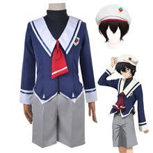 Disfraz de Anime SK8 the Infinity, uniforme Miya Chinen, peluca, sombrero, pantalones cortos para fiesta de Halloween, trajes de Cosplay 2024 - compra barato