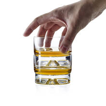 Высококачественный хрустальный крест, стакан для виски бокал для бренди ручной работы, Штабелируемый стакан для спиртных, водки, ликера, короткий стакан для виски 2024 - купить недорого
