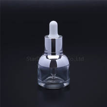 30ml Transparent Glass Dropper Bottle, 30cc Empty Cosmetic Packaging Container Vials Essential Oil Bottles 2024 - buy cheap